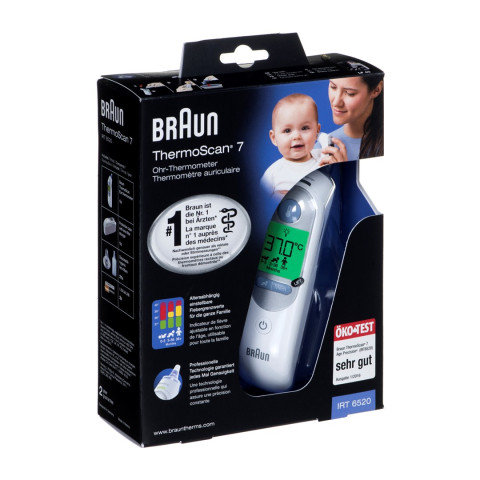 Termometr douszny BRAUN ThermoScan 7 IRT6520 - Galeria zdjęcie 9