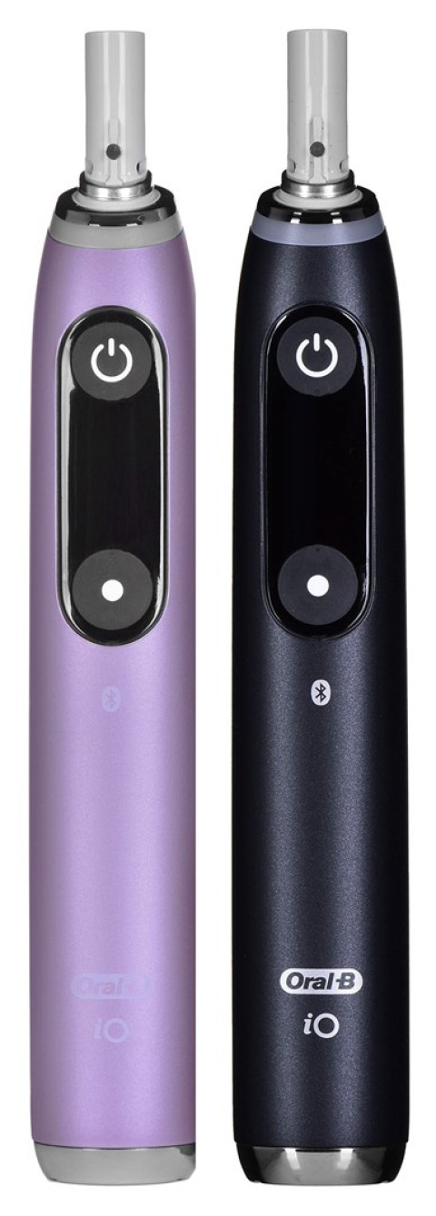Braun Oral-B szczoteczka elektryczna iO 9N zestaw DUO BLACK ONYX & ROSE QUARTZ - Galeria zdjęcie 4