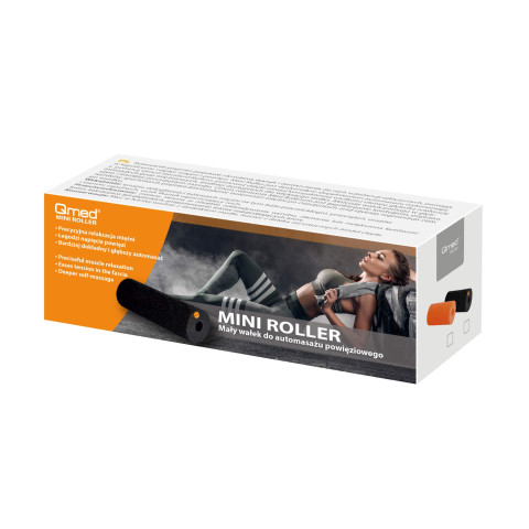 MINI ROLLER - Mały wałek do automasażu powięziowego - kolor Czarny - Galeria zdjęcie 2