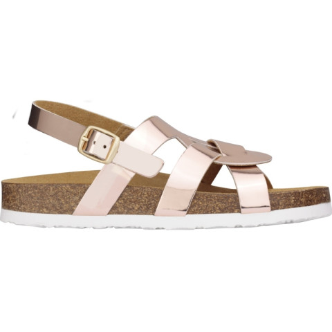 Sandały zdrowotne Scholl Sandy Kid - kolor: Brązowy - rozmiar: 32 - Galeria zdjęcie 2