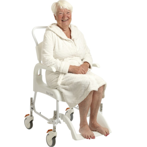 Wytrzymały wózek toaletowo-prysznicowy ETAC CLEAN - 49 cm 2 szt. - Galeria zdjęcie 5