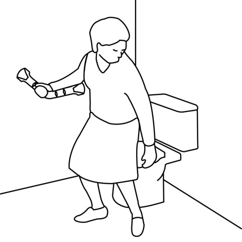Etac Grab - uchwyt naścienny Grab Handy - 30 cm - Galeria zdjęcie 14