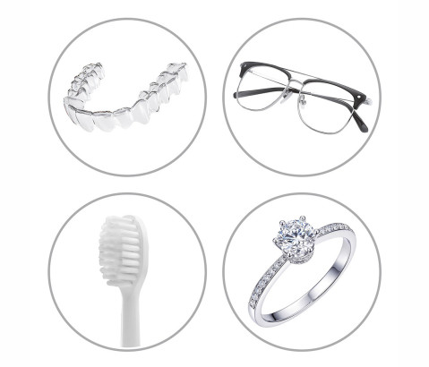 Myjka ultradźwiękowa UV Activejet AUC-200 do protez, okularów i biżuterii - Galeria zdjęcie 13