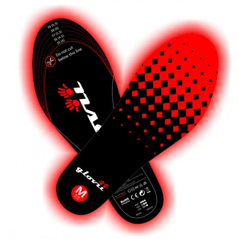 Ogrzewane wkładki do butów GLOVII GW2M z pilotem - 3 tryby rozmiar M - Galeria zdjęcie 6