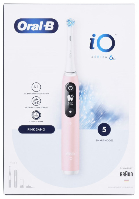 Szczoteczka elektryczna Oral-B iO6 Pink - Galeria zdjęcie 3