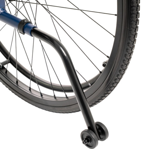 Wózek inwalidzki wykonany ze stopów lekkich NAVY1 szer. siedziska 41 - Galeria zdjęcie 10