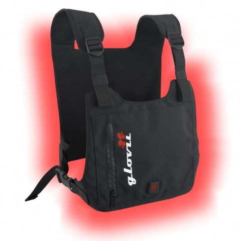 Kamizelka ogrzewana czarna uniwersalna GLOVII GV1U - Galeria zdjęcie 11