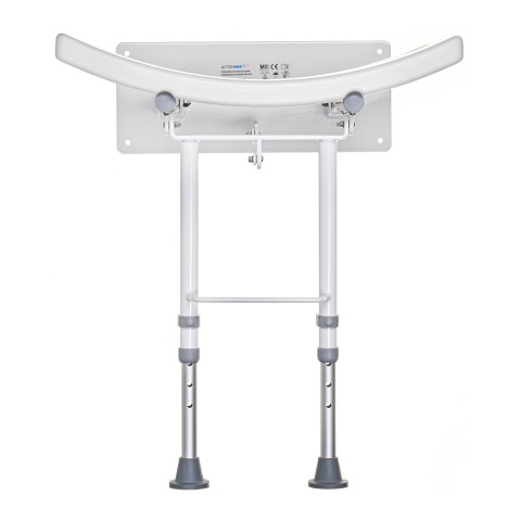 Krzesło prysznicowe przyścienne składane montowane do ściany KP600AM marki ActionMED - Galeria zdjęcie 3