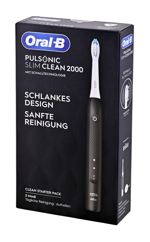 Szczoteczka Oral-B PULSONIC SLIM CLEAN 2000 czarna - Galeria zdjęcie 14