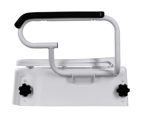 Nasadka podwyższająca na toaletę z klapą i uchwytami NT200AM marki ActionMED - Galeria zdjęcie 3