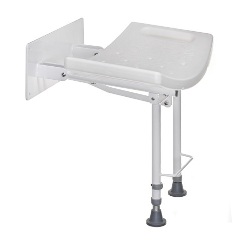 Krzesło prysznicowe przyścienne składane montowane do ściany KP600AM marki ActionMED - Galeria zdjęcie 2