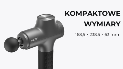 Masażer ręczny pistoletowy Havit MG1503 - Galeria zdjęcie 19
