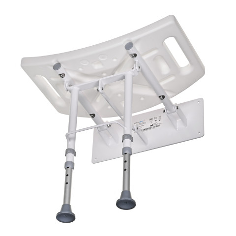 Krzesło prysznicowe przyścienne składane montowane do ściany KP600AM marki ActionMED - Galeria zdjęcie 6