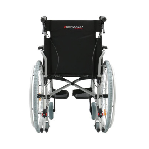 Lekki wózek inwalidzki aluminiowy PRESTIGE - AR-350 - NFZ - 41 cm Koła pełne - Galeria zdjęcie 5