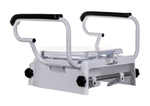 Nasadka podwyższająca na toaletę z klapą i uchwytami NT200AM marki ActionMED - Galeria zdjęcie 6