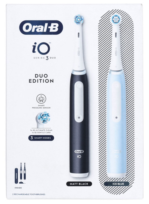 Braun Oral-B szczoteczka elektryczna iO3 DUO BLACK&BLUE - Galeria zdjęcie 16