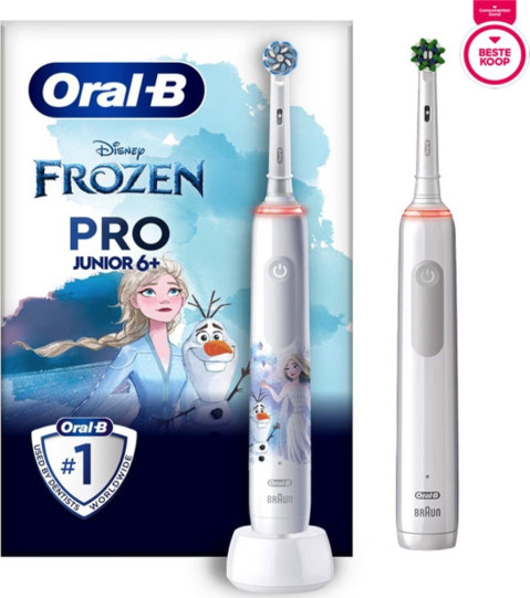 Zestaw 2 szczoteczek Oral-B 3 3000 i Junior Frozen - Galeria zdjęcie 2