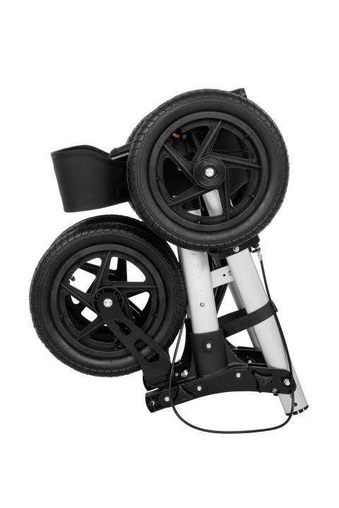 Terenowy balkonik chodzik aluminiowy na dużych dętkowych kołach AT51036 - NFZ - Galeria zdjęcie 10