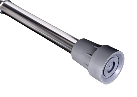 Srebrna laska ortopedyczna inwalidzka do chodzenia dla seniora składana LI101AM marki ActionMED - Galeria zdjęcie 6