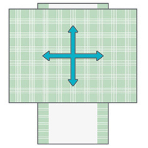 Nakładka kierunkowa ETAC Immedia SatinSheet DrawSheet 4 kierunkowa 200x200 (satyna 147 cm) Maxi - Galeria zdjęcie 7