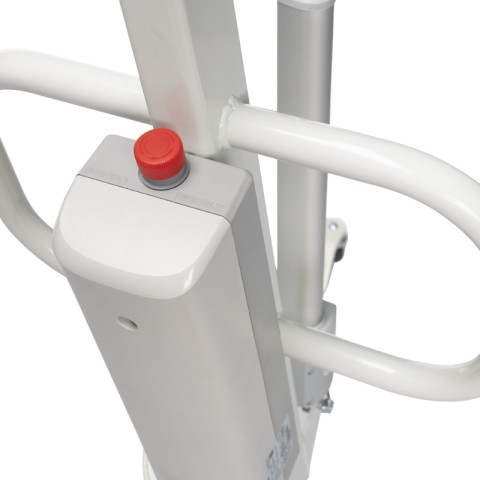 Elektryczny podnośnik pacjenta kąpielowo-transportowy na kółkach do 130 kg FALCON NOSIDŁO REGULAR POLIESTER - Galeria zdjęcie 3