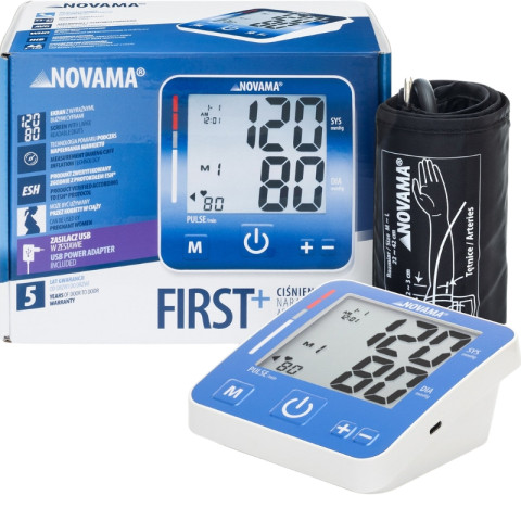 Ciśnieniomierz automatyczny NOVAMA FIRST z zasilaczem - Galeria zdjęcie 8