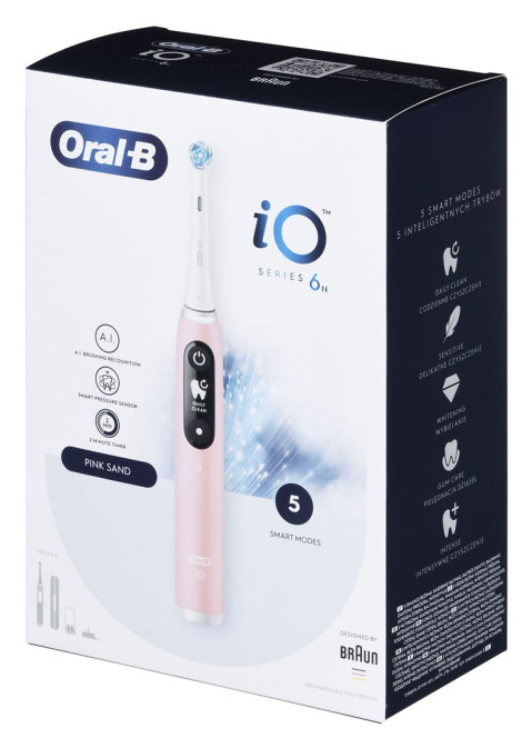 Szczoteczka elektryczna Oral-B iO6 Pink - Galeria zdjęcie 14