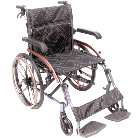 Lekki składany wózek aluminiowy ręczny z hamulcami Wheelie Light - Galeria zdjęcie 1