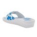 Damskie klapki Scholl New Massage dla personelu medycznego Niebieski 41 - Galeria zdjęcie 3
