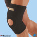 Neoprenowy stabilizator stawu kolanowego wciągany z osłoną rzepki - Czarny M - Galeria zdjęcie 1