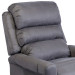Fotel rozkładany geriatryczny pionizujący dla seniora STYLEA II - Titan Alcantara - Galeria zdjęcie 3