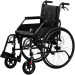 Lekki składany wózek inwalidzki Cruiser Optima z kołami pneumatycznymi szerokość siedziska 42 cm - Galeria zdjęcie 1