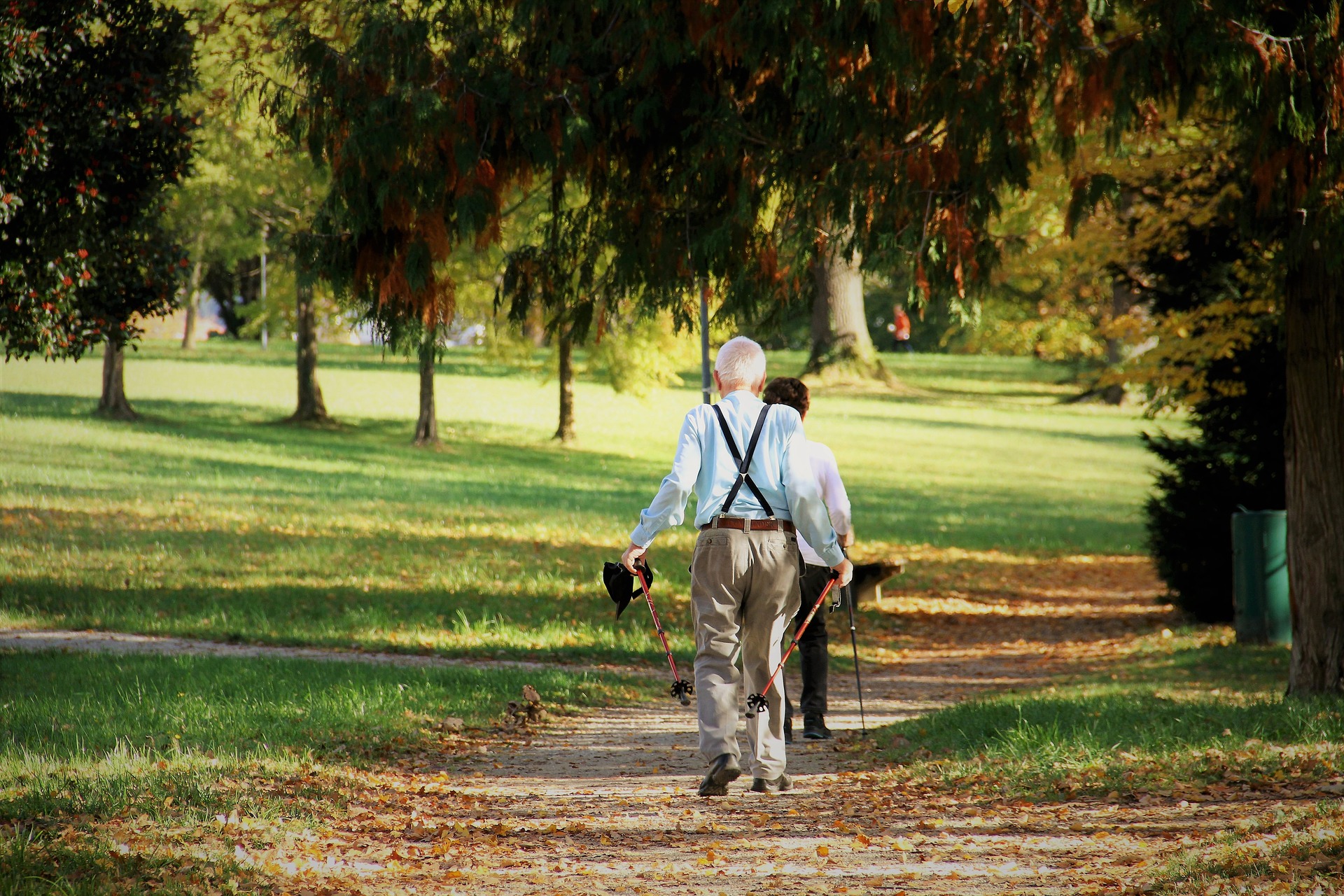 seniorzy powinni pamiętać o spacerach