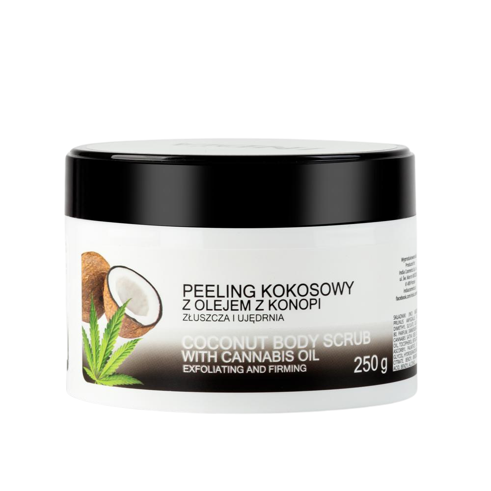Peeling Kokosowy z olejem konopnym INDIA, 250 g - zdjęcie 6