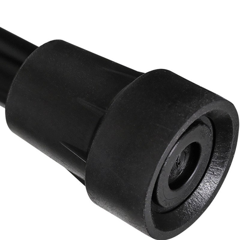 Czarna laska ortopedyczna inwalidzka do chodzenia dla seniora składana LI100AM marki ActionMED - zdjęcie 5