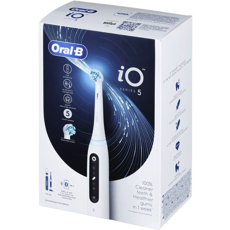 Braun Oral-B Szczoteczka elektryczna iO5 Quite White - zdjęcie 5