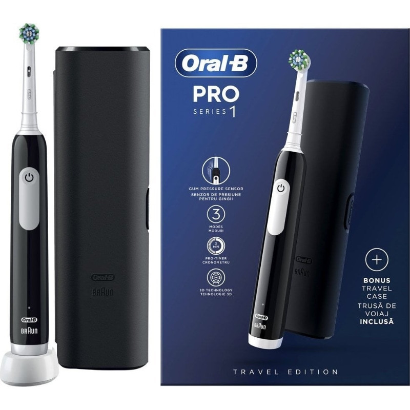 Szczoteczka Oral-B Pro1 black - zdjęcie 1