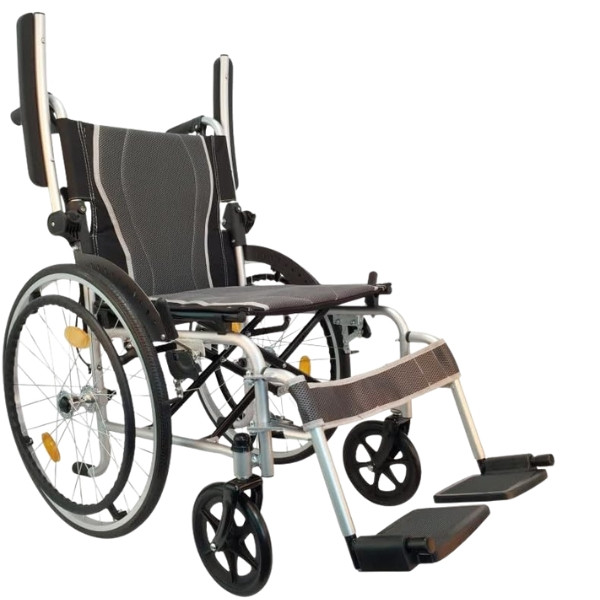 Ultralekki wózek inwalidzki aluminiowy AT52311 ANTAR - tylko 10 kg - NFZ - zdjęcie 2