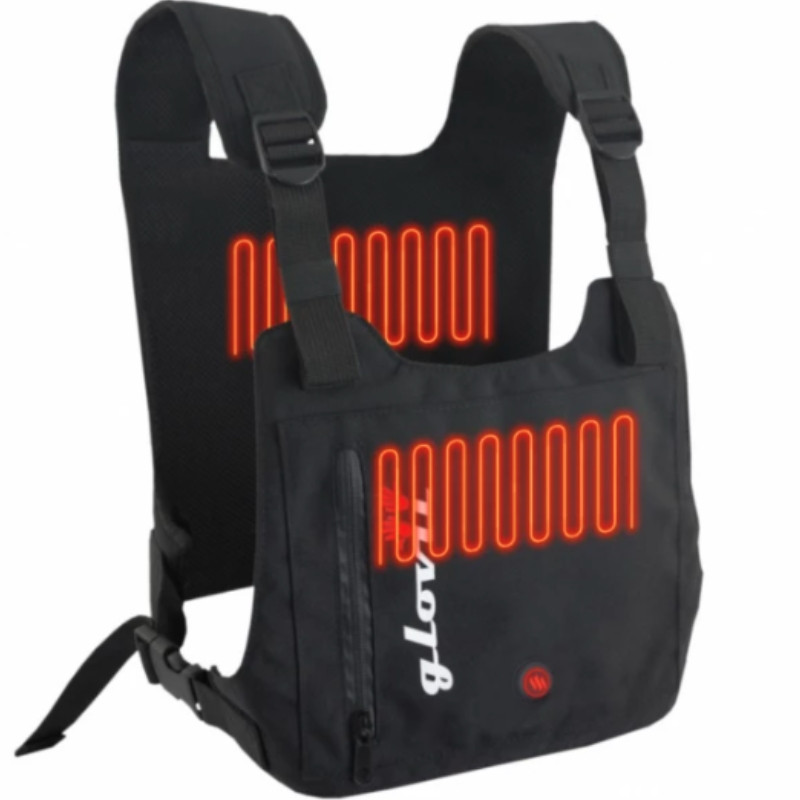 Kamizelka ogrzewana czarna uniwersalna GLOVII GV1U - zdjęcie 2