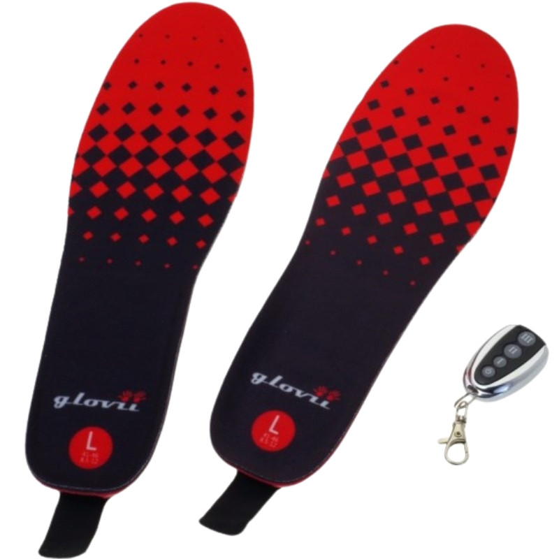 Ogrzewane wkładki do butów GLOVII GW2M z pilotem - 3 tryby rozmiar M - zdjęcie 2