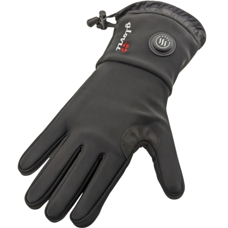 Rękawiczki ogrzewane GLOVII GLWM – wiatroszczelne i ocieplane, 3 tryby rozmiar M - zdjęcie 2