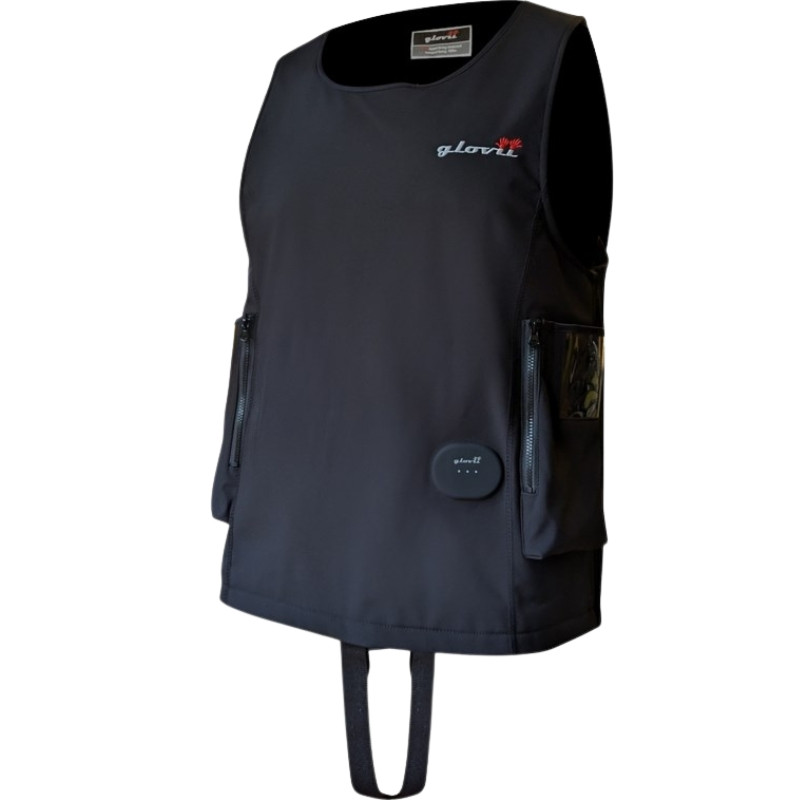 Wodoodporna kamizelka ogrzewana do nurkowania rozmiar M + 2 baterie i pilot Glovii GMV2M - zdjęcie 1