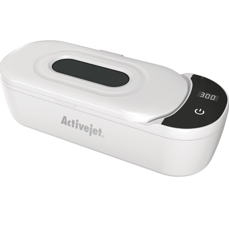 Myjka ultradźwiękowa UV Activejet AUC-200 do protez, okularów i biżuterii - zdjęcie 1