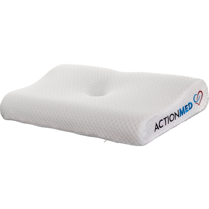 Medyczna poduszka ortopedyczna z wycięciem na bark do spania na plecach i boku ANATOMICAL MED PILLOW PO200AM marki ActionMED - zdjęcie 5