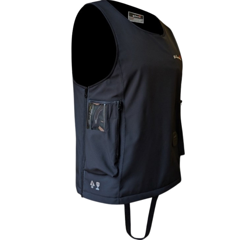 Wodoodporna kamizelka ogrzewana do nurkowania rozmiar L + 2 baterie i pilot Glovii GMV2L - zdjęcie 5