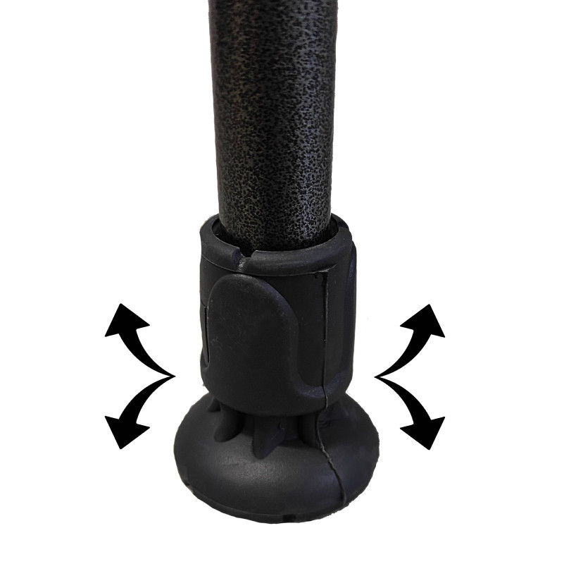 Kula łokciowa "SAFE WALK" do 130 kg - Biały 1 szt. - zdjęcie 3