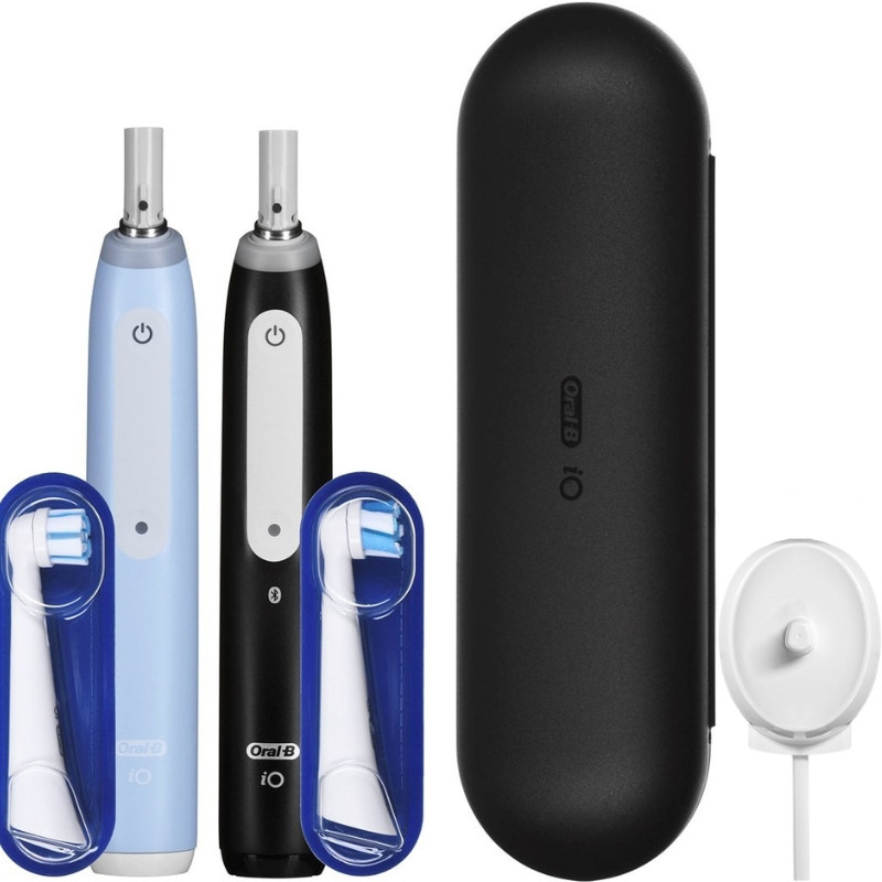 Braun Oral-B szczoteczka elektryczna iO3 DUO BLACK&BLUE - zdjęcie 1