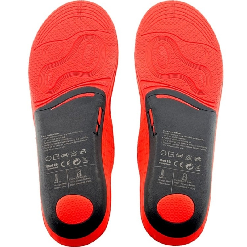 Ogrzewane wkładki do butów z pilotem - rozmiar L Glovii GW3L - zdjęcie 4