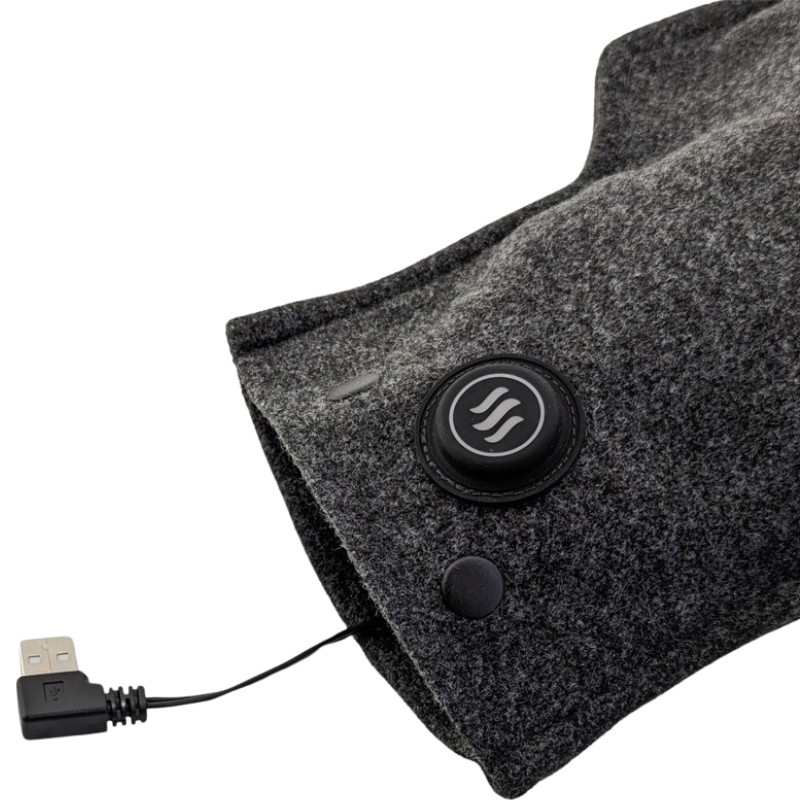 Przenośny ogrzewany termofor elektryczny zasilany powerbankiem GLOVII GHW1 - zdjęcie 2