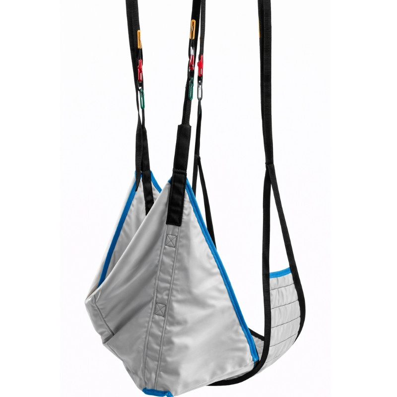 Elektryczny podnośnik pacjenta kąpielowo-transportowy na kółkach do 130 kg FALCON NOSIDŁO HYGIENIC SIATKA - zdjęcie 5